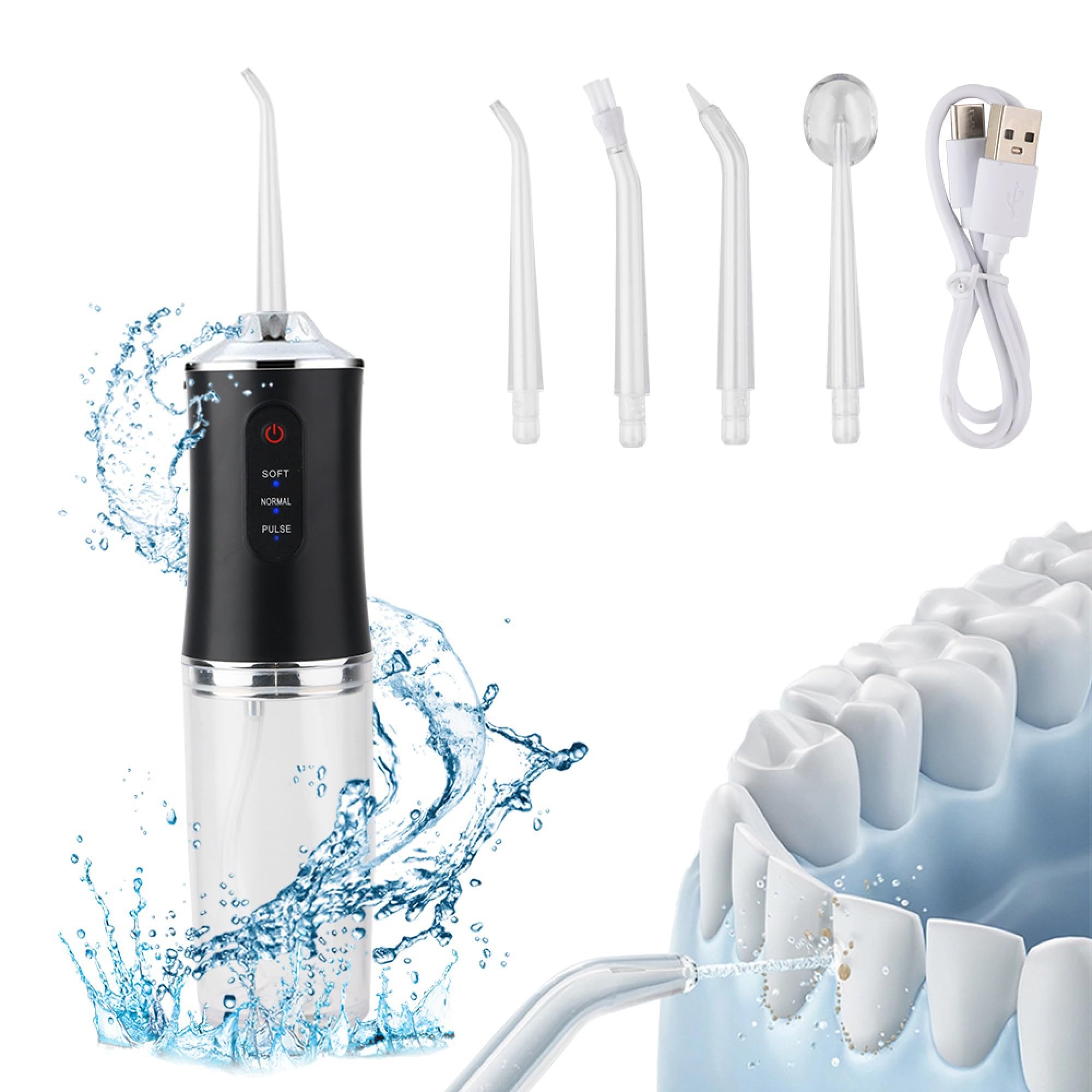 Water Flosser Cordless - Portable Oral Irrigator Water Flosser 4