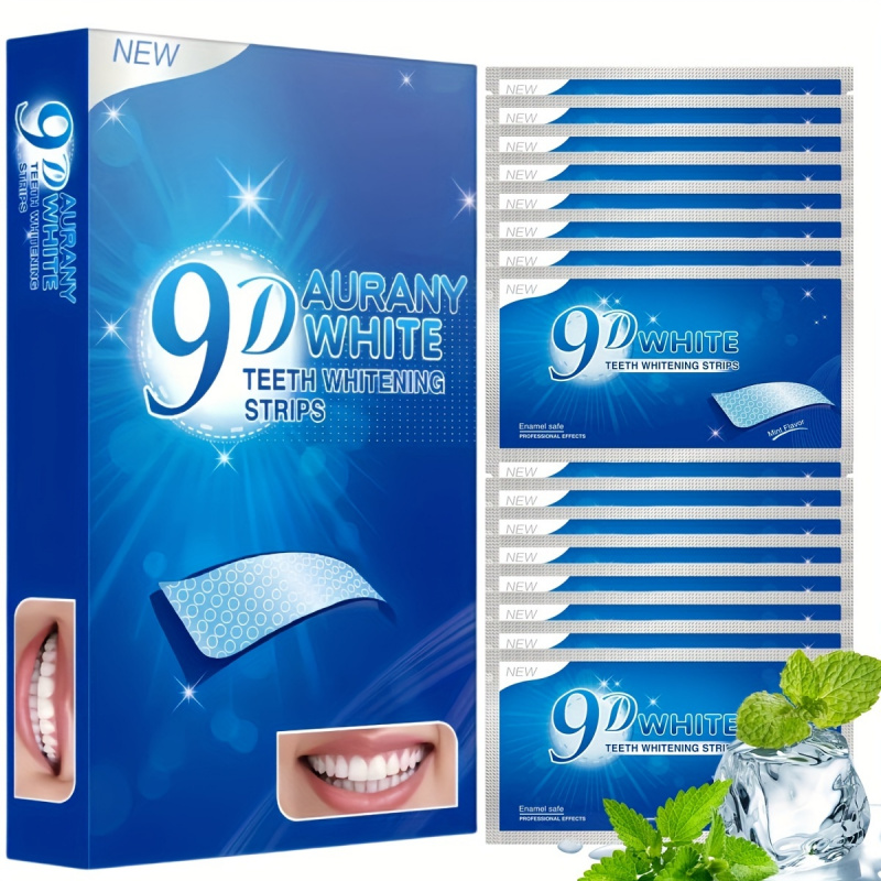 Teeth Whitening Levels - 21 Pairs of 9D Aurany White
