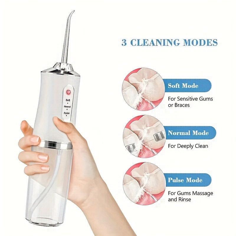 220ml Portable Electric Dental - Water Flosser Cordless 评论和价格