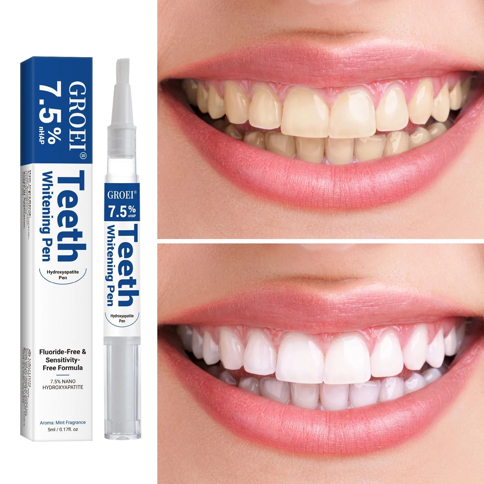 Hydroxyapatite Tooth Whitening - Teeth Whitening Levels 评论和价格