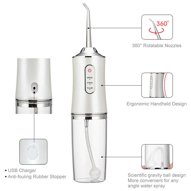 Portable Smart Electric Oral I - Water Flosser Cordless 评论和价格