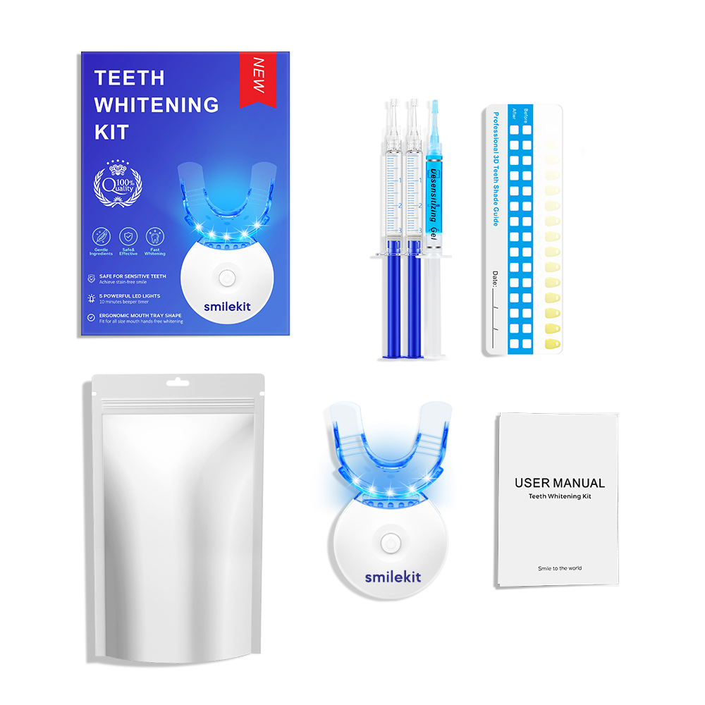Teeth Whitening Kit - 5X LED L - Teeth Whitening Levels 评论和价格