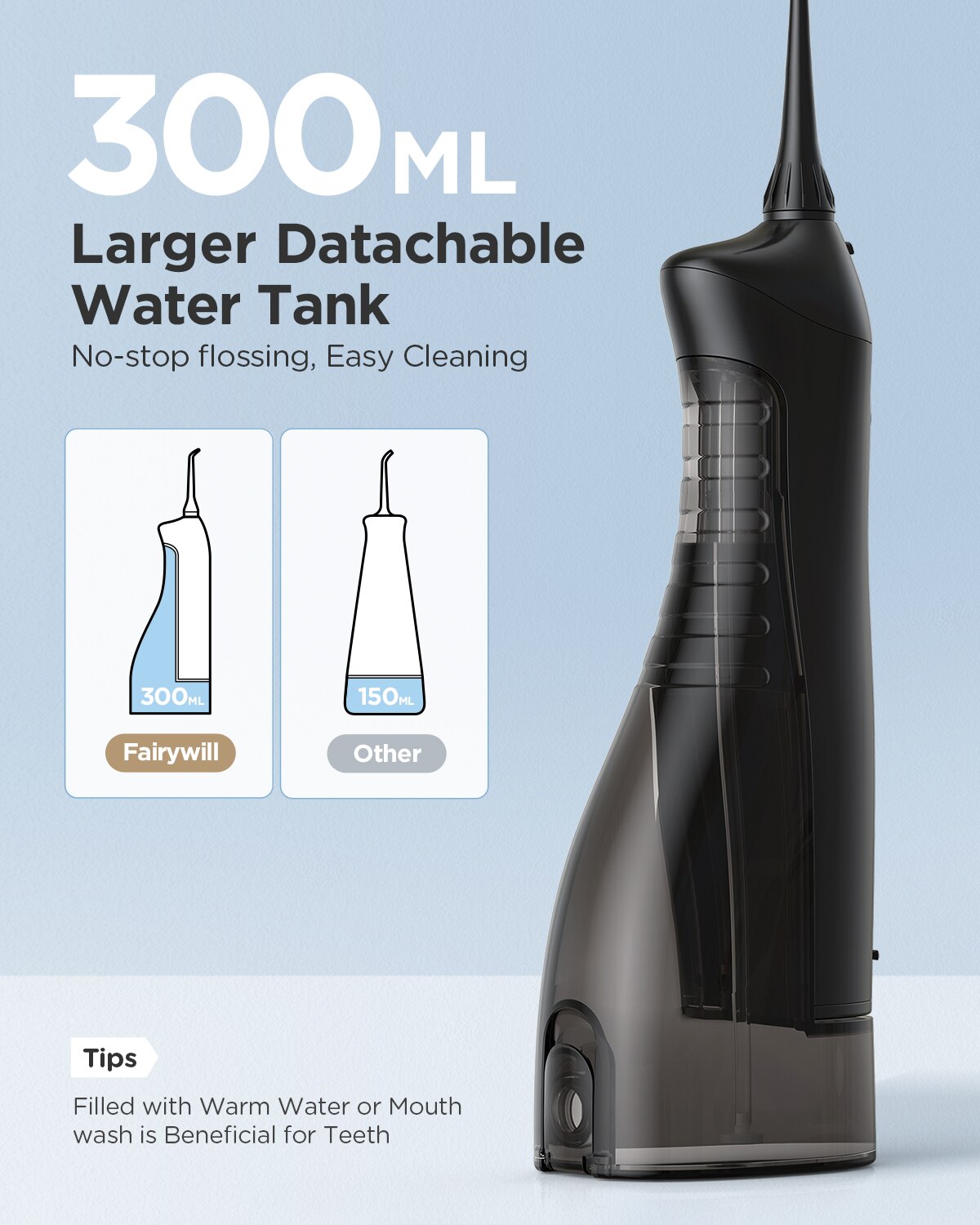 Fairywill Water Flossers Oral  - Water Flosser Cordless 评论和价格