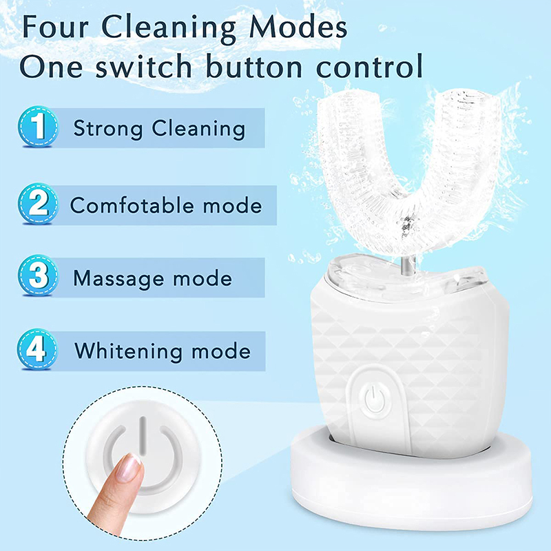 U-Shaped Rechargeable Light Qu - Teeth Whitening Levels 评论和价格