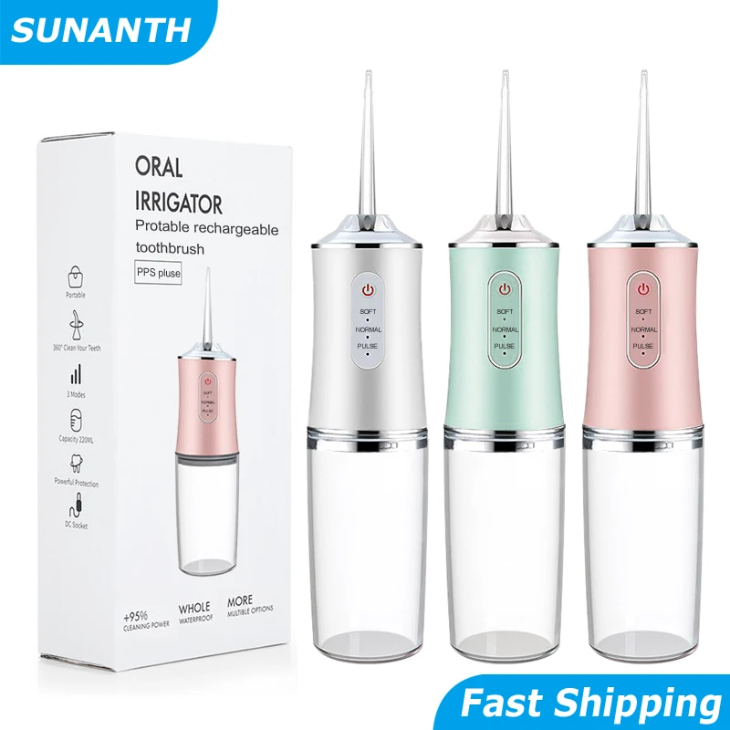 Portable Dental Water Flosser  - Water Flosser Cordless 评论和价格