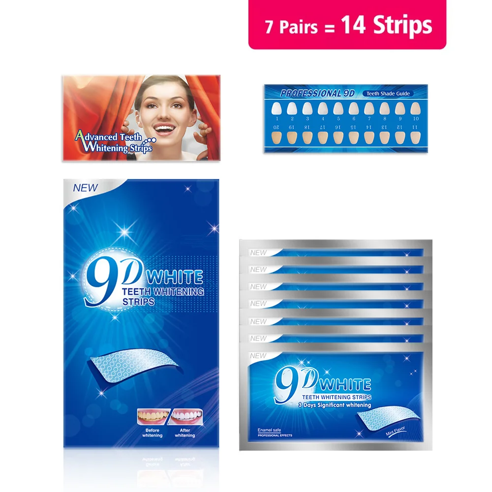 3D/5D/9D Teeth Whitening Strip - Whitening Strip 3D 评论和价格