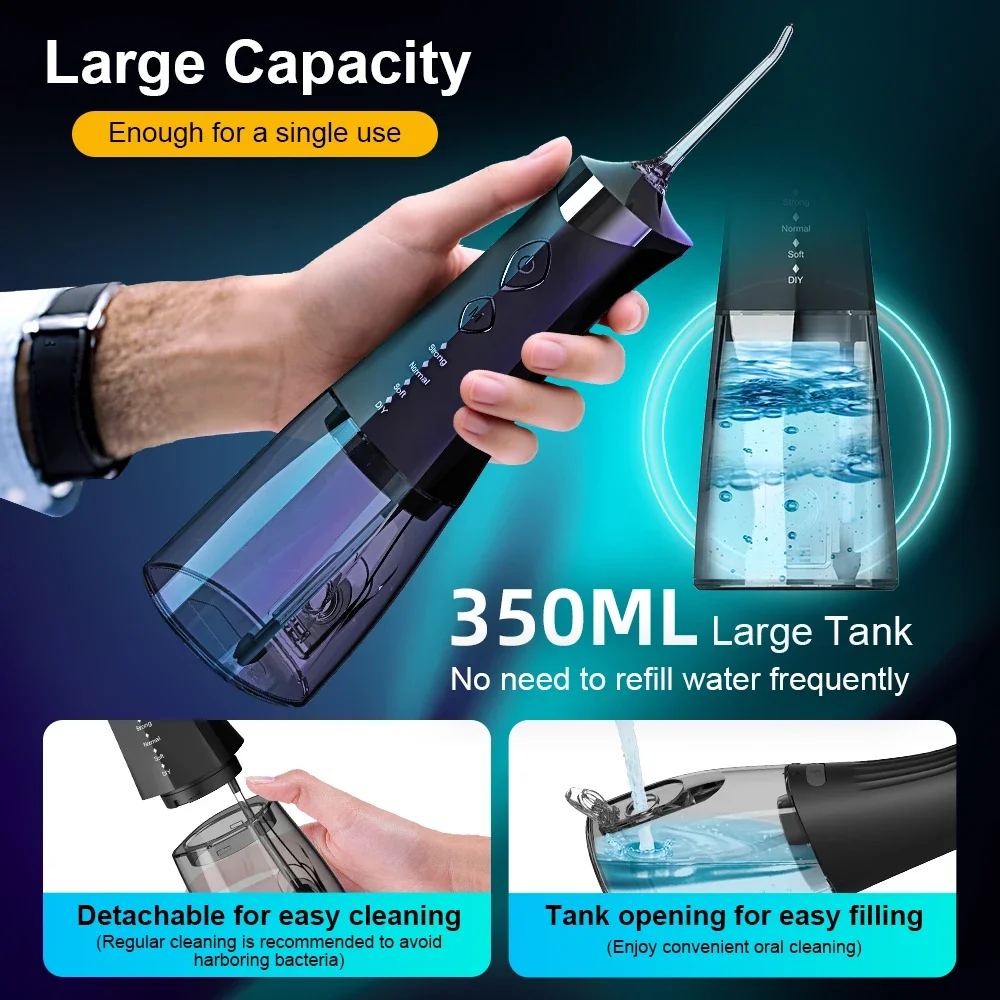 Portable Rechargeable Oral Irr - Water Flosser Cordless 评论和价格