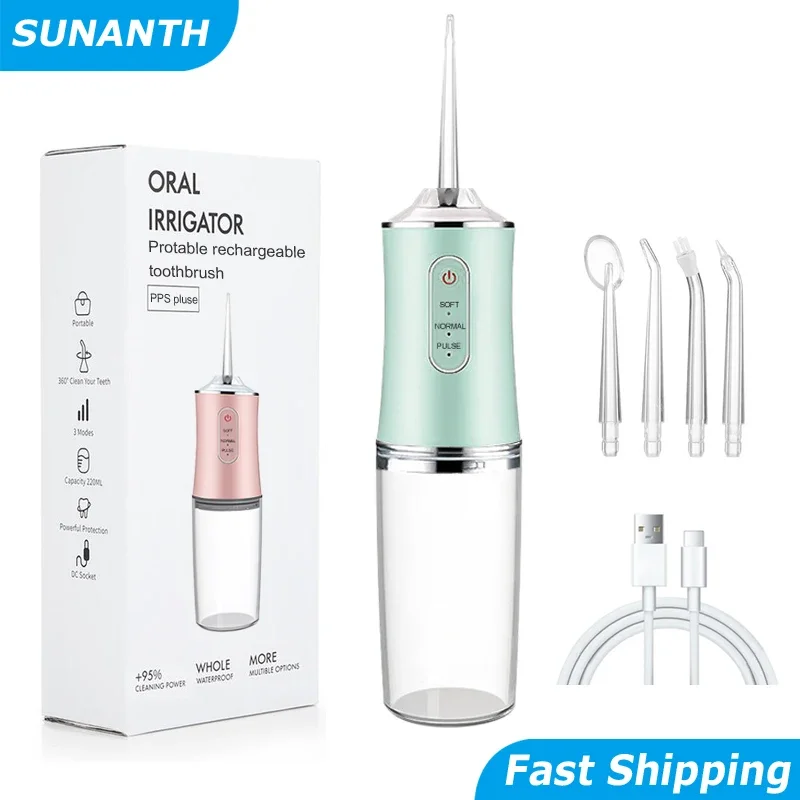 Portable Smart Electric Oral I - Water Flosser Cordless 评论和价格
